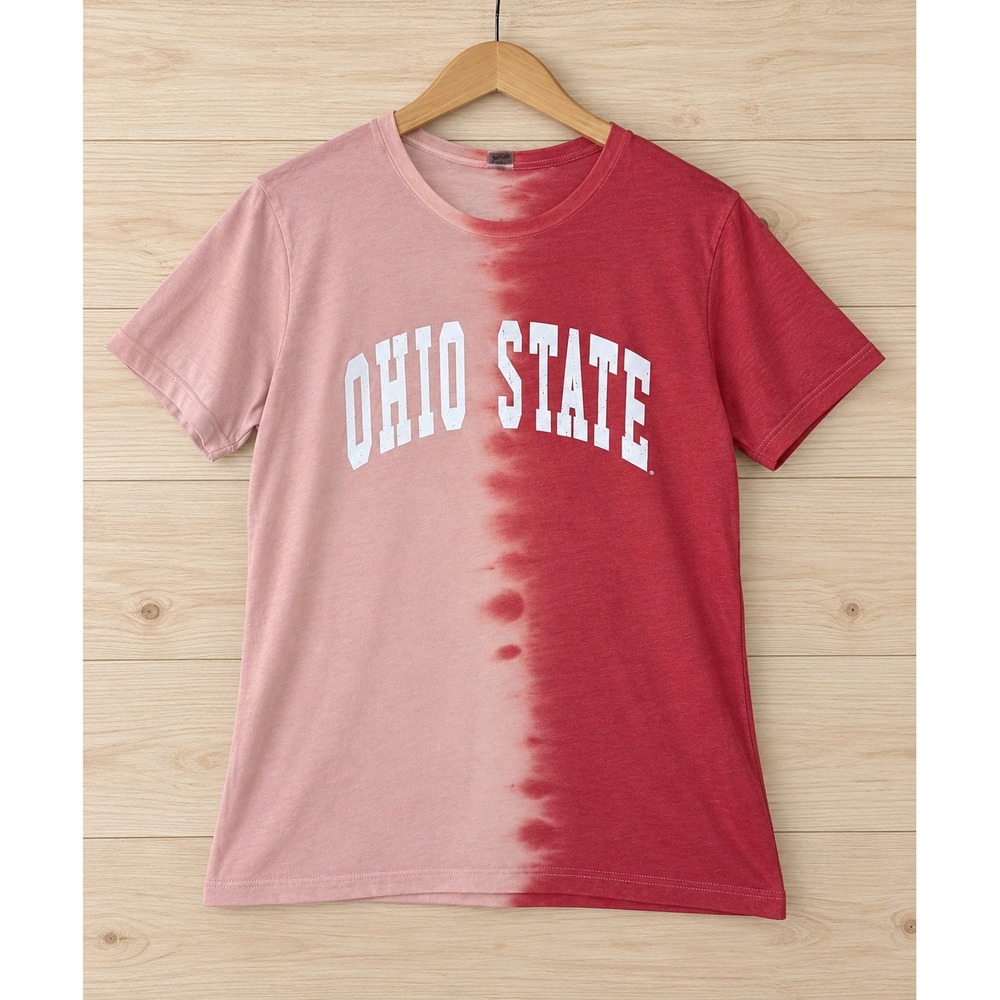 Gameday Couture Ohio State Buckeyes Tie Dye T-Shirt Red Pink XXL NWT